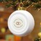 Ceramic Christmas Ball Ornament - Our First Christmas Married - Bells / Round / 2.5" × 3"